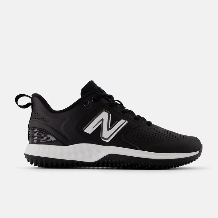 Women Fresh Foam Velo V3 Turf Trainer Synthetics Black With White New Balance Softball