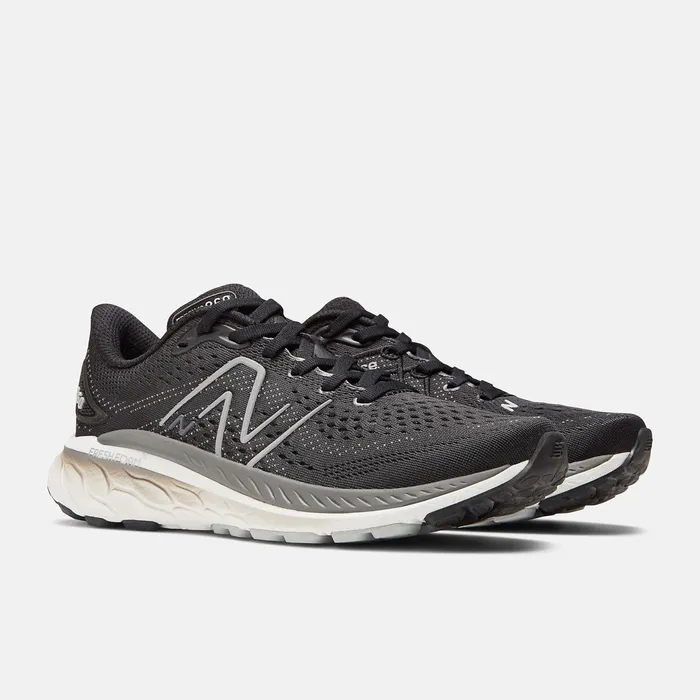 Women Fresh Foam X 860v13 Black With White And Castlerock New Balance Running Women Fresh Foam X 860v13 Black With White And Castlerock New Balance Running