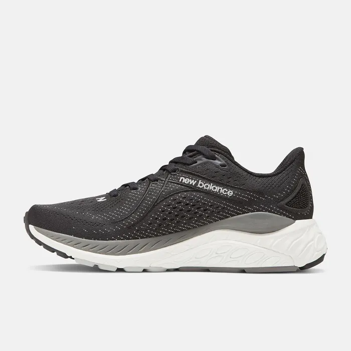 Women Fresh Foam X 860v13 Black With White And Castlerock New Balance Running Women Fresh Foam X 860v13 Black With White And Castlerock New Balance Running