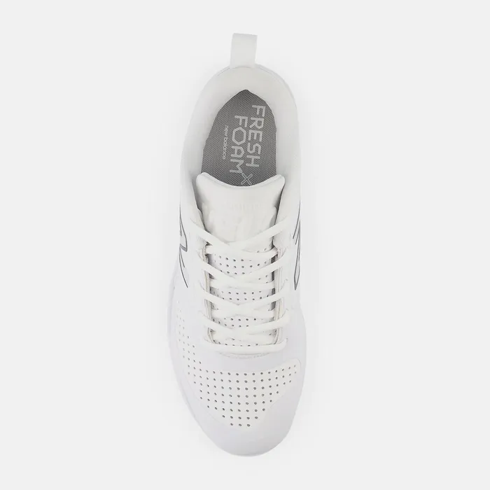 Women Fresh Foam X Velo V3 Metal Synthetics White New Balance Softball