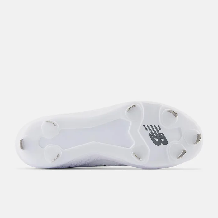 Women Fresh Foam X Velo V3 Metal Synthetics White New Balance Softball