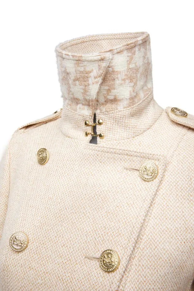 Women Full Length Marlborough Trench Coat Biscuit Holland Cooper Coats