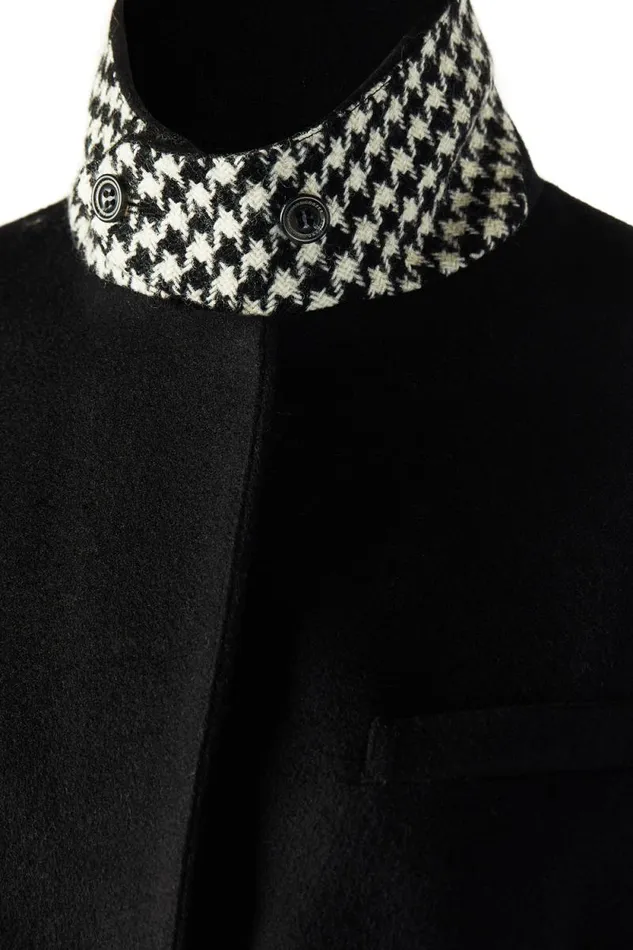 Women Full Length Regency Coat Soft Black Holland Cooper Tailoring