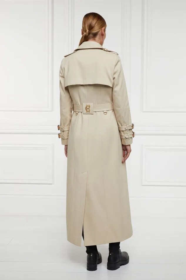 Women Gatcombe Full Length Trench Coat Stone Holland Cooper Coats