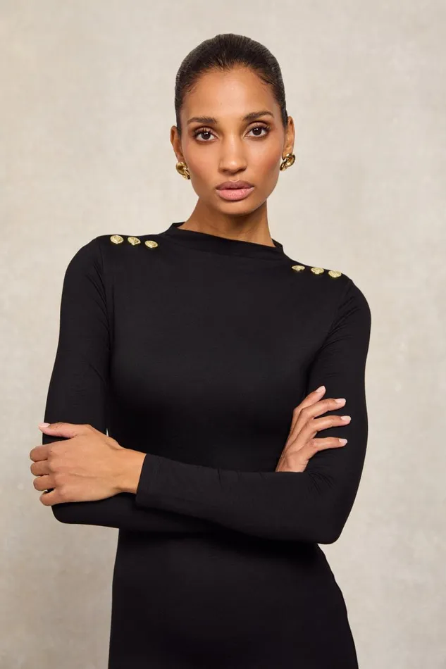 Women Harper Long Sleeve Maxi Dress Black Holland Cooper Dresses Women Harper Long Sleeve Maxi Dress Black Holland Cooper Dresses