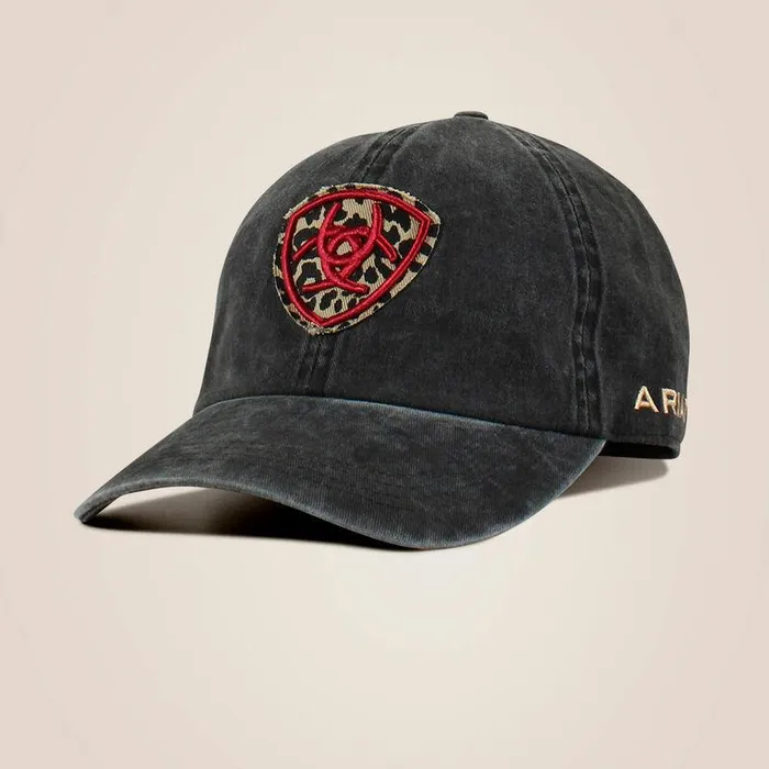 Women Hats and Caps Ariat Shield Logo Cap Black
