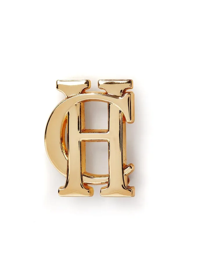 Women HC Brooch Gold Holland Cooper Jewellery and Keyring Women HC Brooch Gold Holland Cooper Jewellery and Keyring