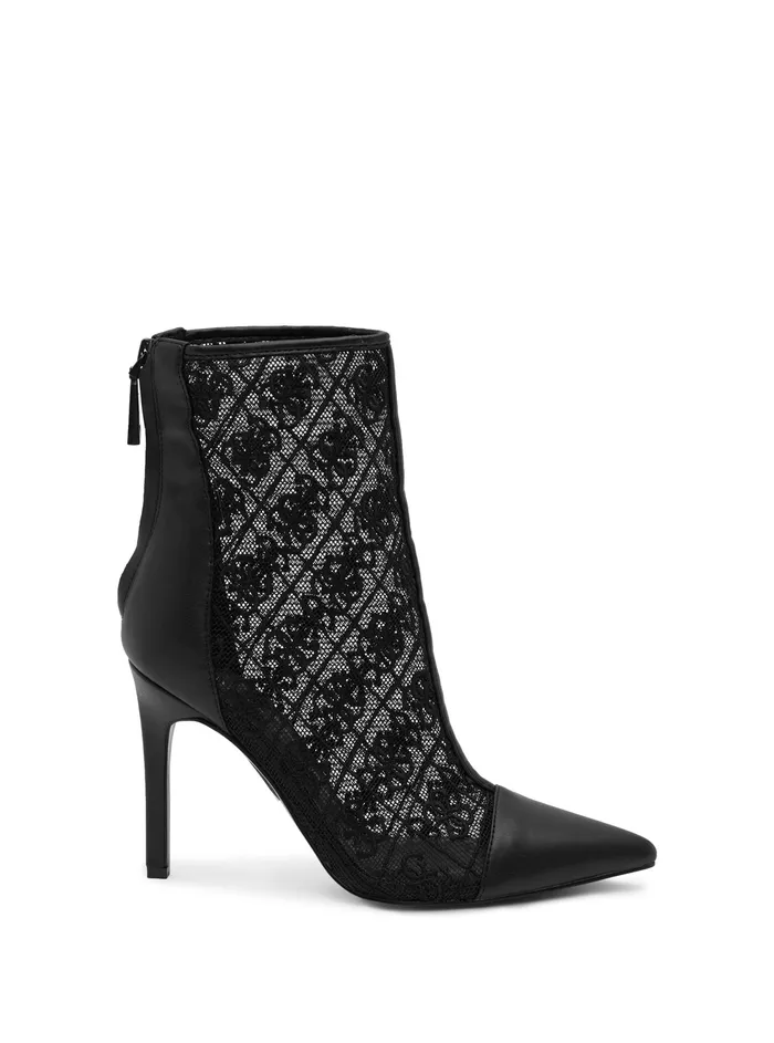 Women Heels GUESS Black Sinthy Logo Boots Women Heels GUESS Black Sinthy Logo Boots