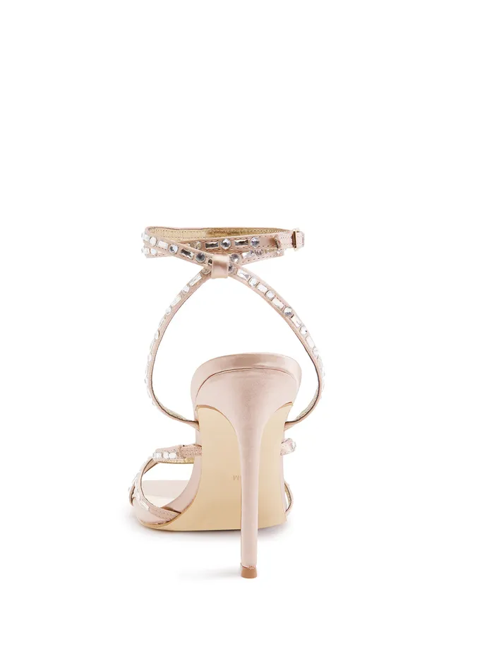 Women Heels GUESS Nude Sabia Embellished High Heels Women Heels GUESS Nude Sabia Embellished High Heels
