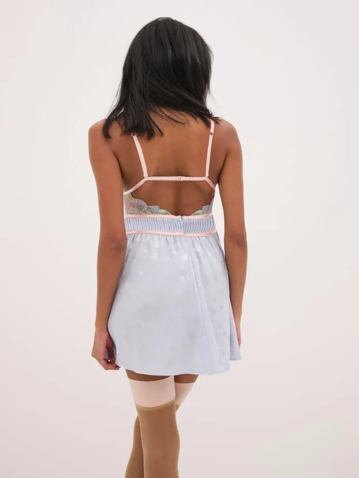 Women High Tide Slip Dress Blue For Love and Lemons Lingerie Women High Tide Slip Dress Blue For Love and Lemons Lingerie