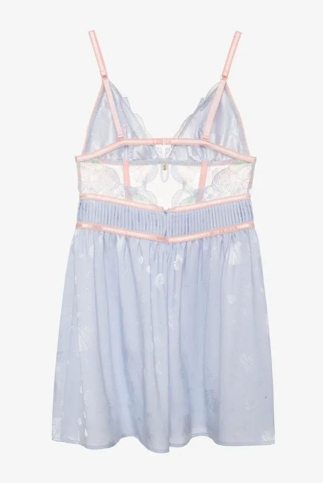 Women High Tide Slip Dress Blue For Love and Lemons Lingerie Women High Tide Slip Dress Blue For Love and Lemons Lingerie