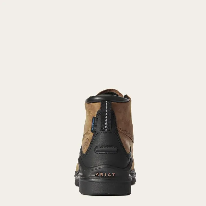 Women Hiking Boots and Shoes Ariat Barnyard Lace Waterproof Boot Weathered Brown Women Hiking Boots and Shoes Ariat Barnyard Lace Waterproof Boot Weathered Brown