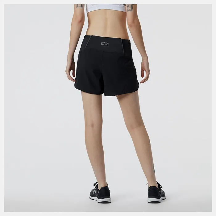 Women Impact Run 5in Short Black New Balance Shorts Women Impact Run 5in Short Black New Balance Shorts