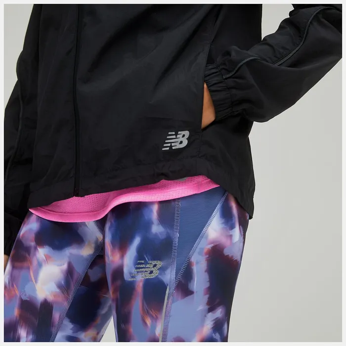 Women Impact Run Packable Jacket Black New Balance Jackets and Vests Women Impact Run Packable Jacket Black New Balance Jackets and Vests