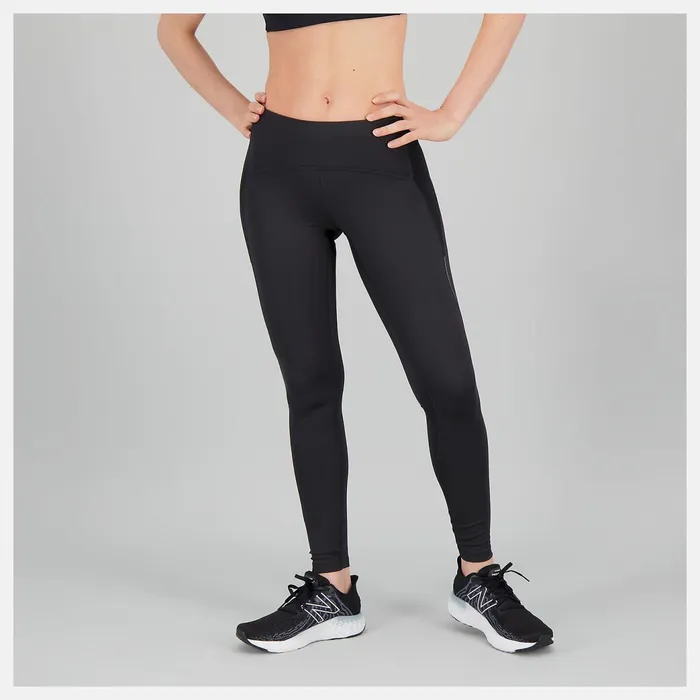 Women Impact Run Tight Black New Balance Pants and Leggings