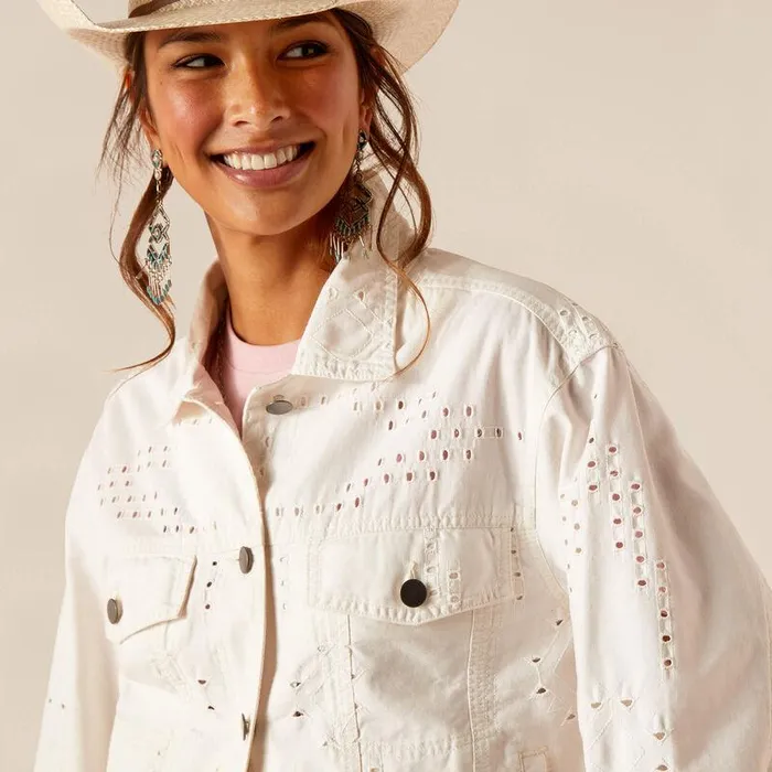 Women Jackets and Vests Ariat Love It Jacket Cloud Dancer Women Jackets and Vests Ariat Love It Jacket Cloud Dancer