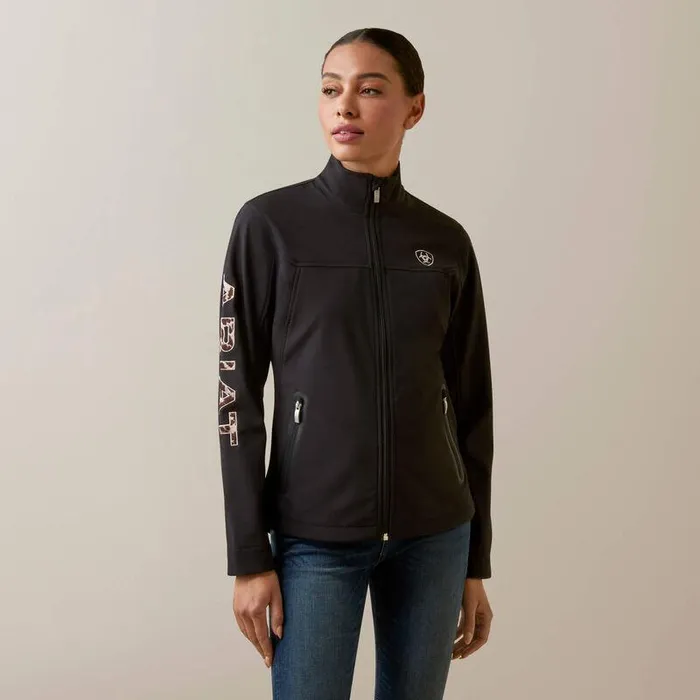Women Jackets and Vests Ariat New Team Softshell Jacket Blackandpony