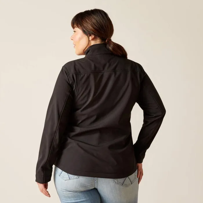 Women Jackets and Vests Ariat New Team Softshell Jacket Blackandpony Women Jackets and Vests Ariat New Team Softshell Jacket Blackandpony