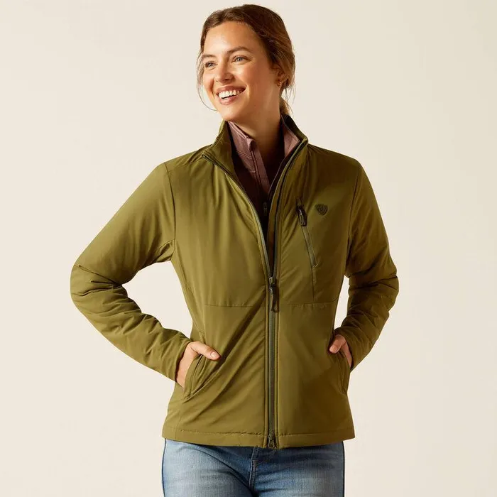 Women Jackets and Vests Ariat Rion StretchShell Insulated Jacket Winter Moss