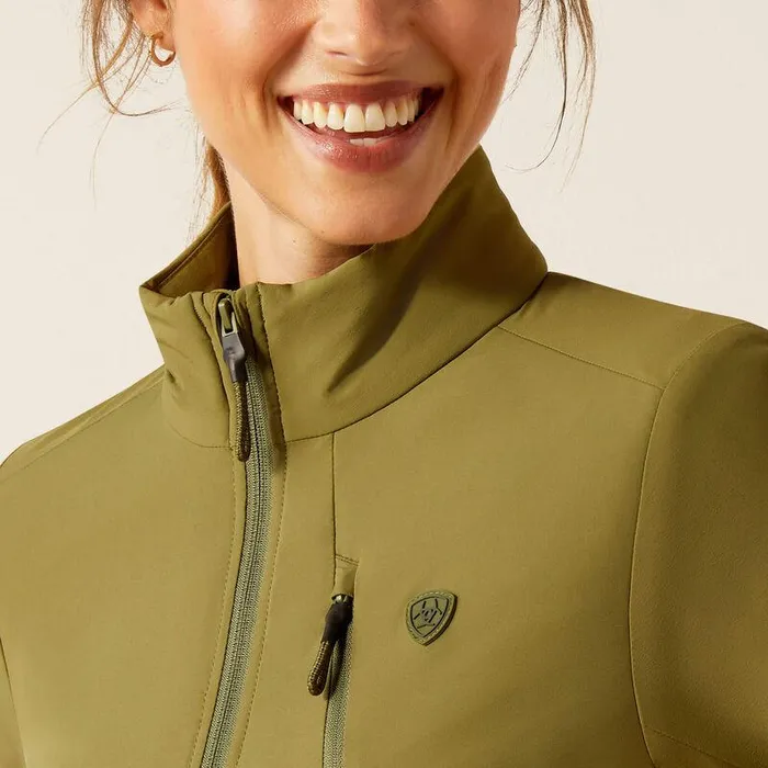 Women Jackets and Vests Ariat Rion StretchShell Insulated Jacket Winter Moss Women Jackets and Vests Ariat Rion StretchShell Insulated Jacket Winter Moss