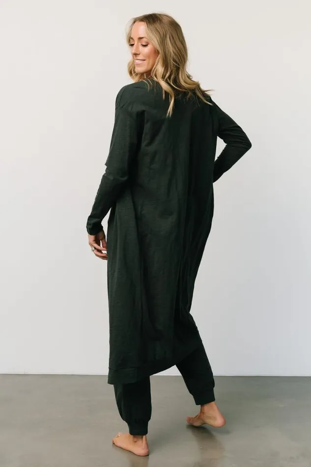 Women Janae Jumpsuit Cardigan Set Dark Green Baltic Born Jumpsuits and Rompers