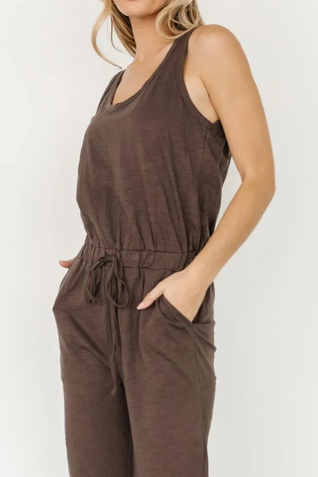 Women Janae Jumpsuit Cardigan Set Mocha Baltic Born Cardigans
