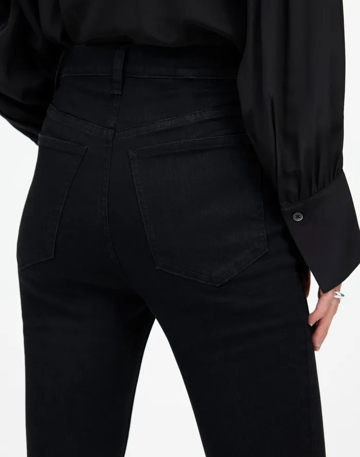 Women Jeans Madewell 10034 HighRise Skinny Jeans Black Frost