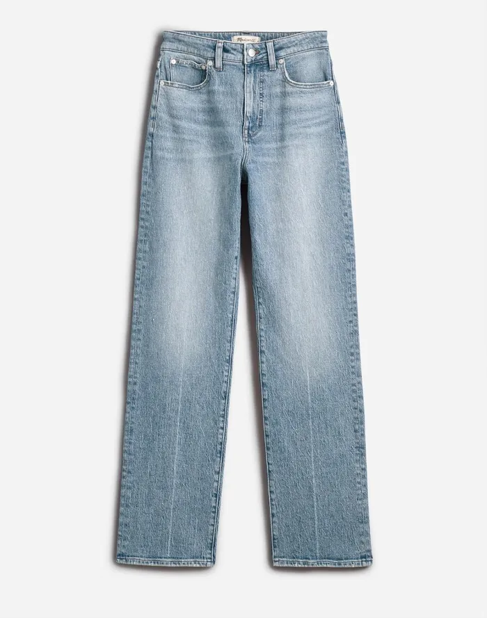 Women Jeans Madewell The Curvy 03990s Straight Jean Rondell Wash