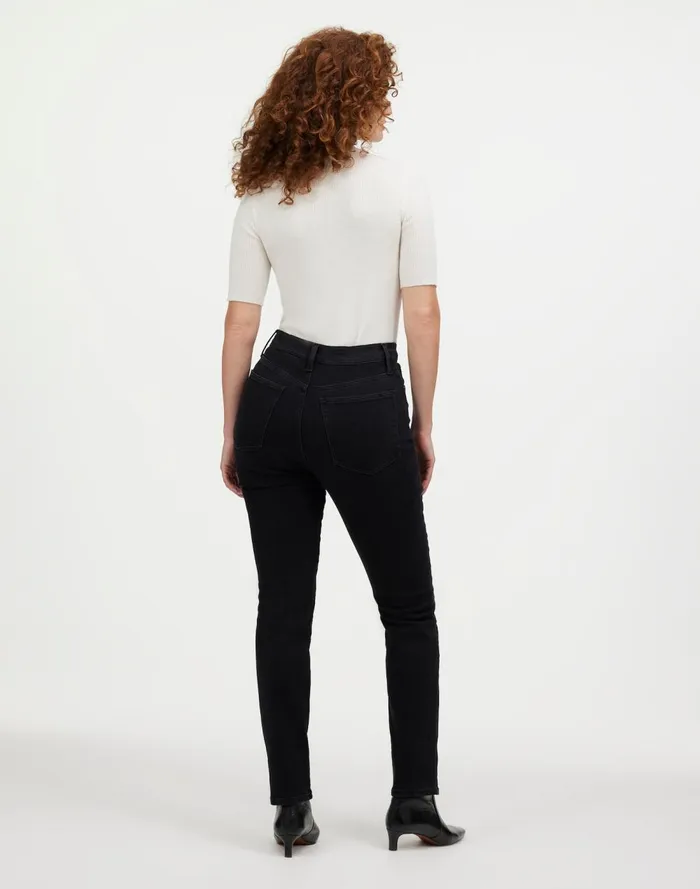 Women Jeans Madewell The Curvy Perfect Vintage Jean Black Frost