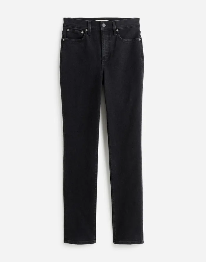 Women Jeans Madewell The Curvy Perfect Vintage Jean Black Frost