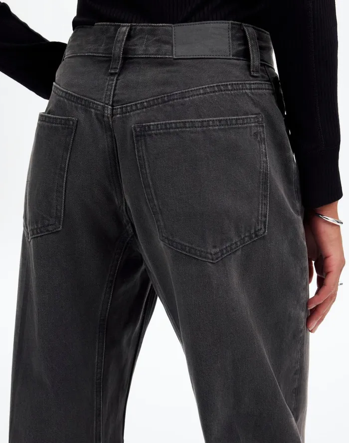 Women Jeans Madewell The Darted BarrelLeg Jean Olenda Wash