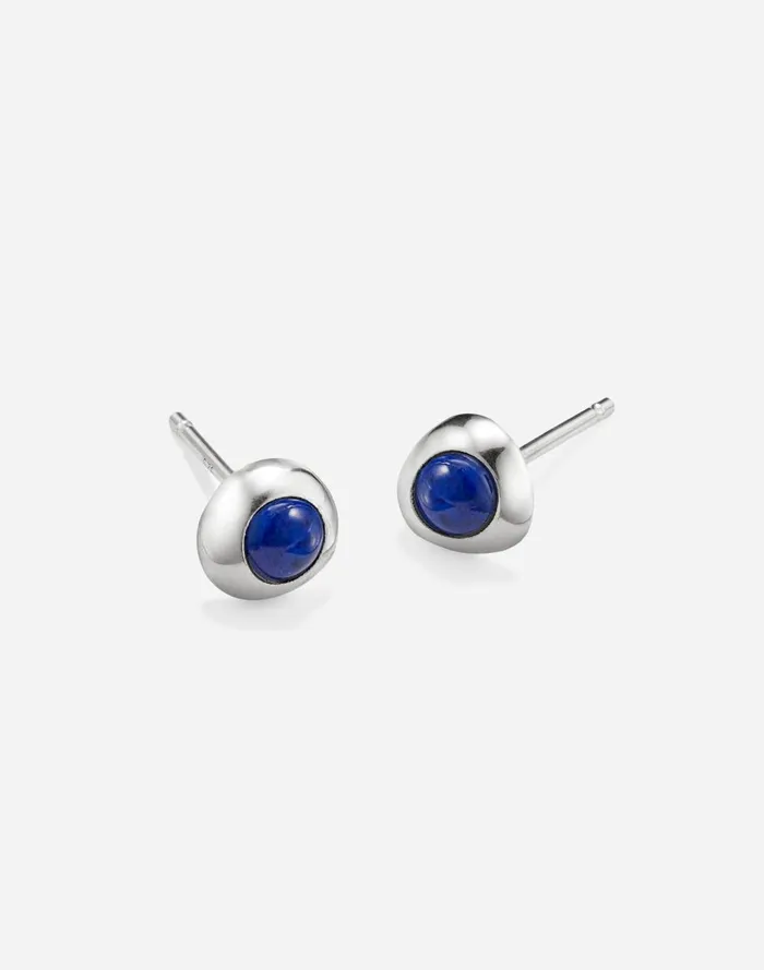 Women Jewelry Madewell AGMES Mini Donut Studs Silver