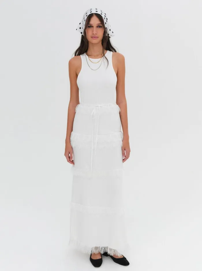 Women Joan Maxi Dress White For Love and Lemons Dresses Women Joan Maxi Dress White For Love and Lemons Dresses