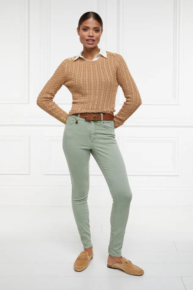Women Jodhpur Jean Sage Holland Cooper Jeans Women Jodhpur Jean Sage Holland Cooper Jeans