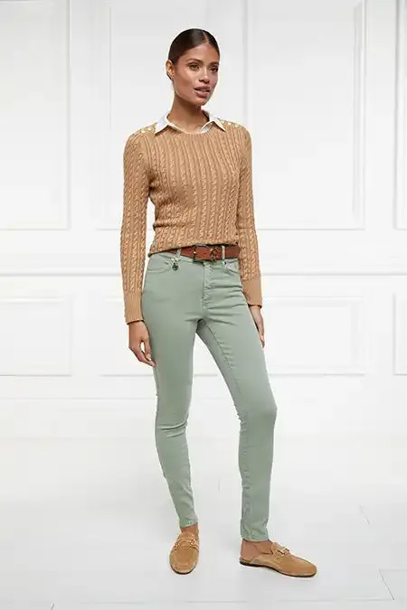 Women Jodhpur Jean Sage Holland Cooper Jeans Women Jodhpur Jean Sage Holland Cooper Jeans