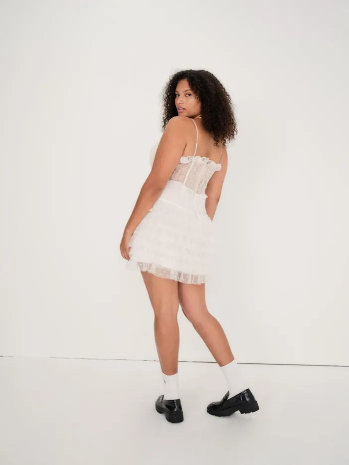 Women Jules Mini Dress White For Love and Lemons Dresses Women Jules Mini Dress White For Love and Lemons Dresses