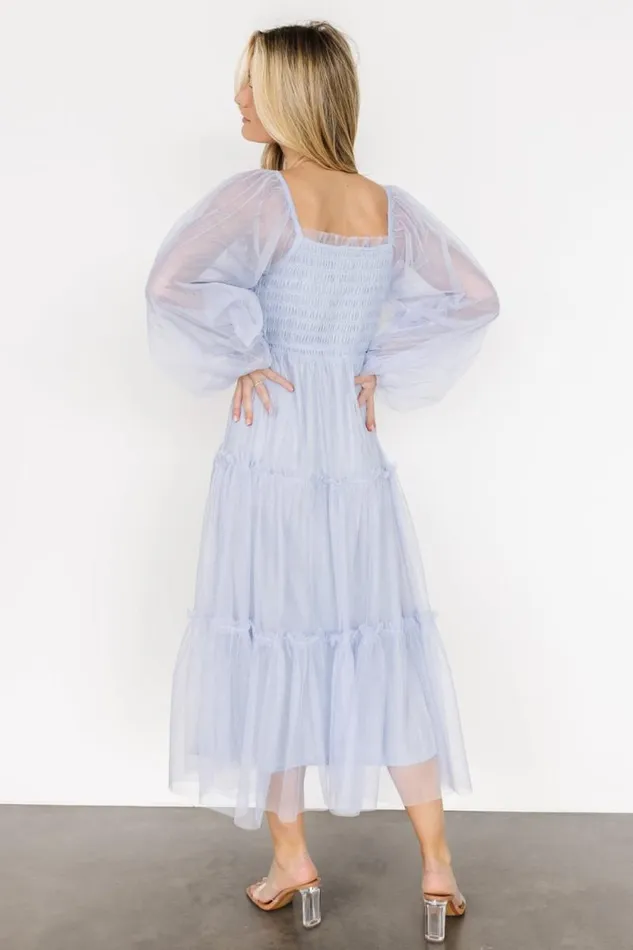 Women Katrina Tulle Maxi Dress Peri Blue Baltic Born The Guest Edit Women Katrina Tulle Maxi Dress Peri Blue Baltic Born The Guest Edit