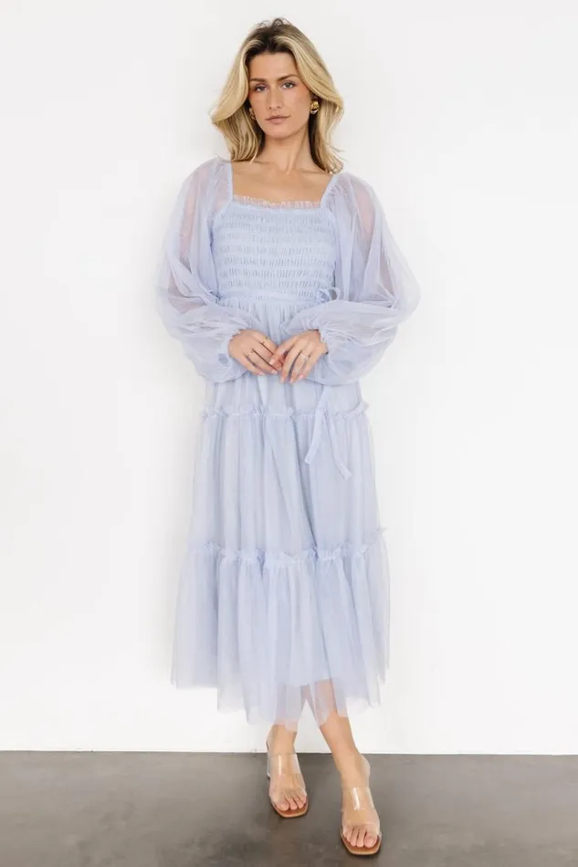 Women Katrina Tulle Maxi Dress Peri Blue Baltic Born The Guest Edit Women Katrina Tulle Maxi Dress Peri Blue Baltic Born The Guest Edit