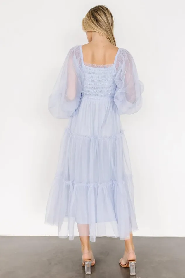 Women Katrina Tulle Maxi Dress Peri Blue Baltic Born The Guest Edit Women Katrina Tulle Maxi Dress Peri Blue Baltic Born The Guest Edit