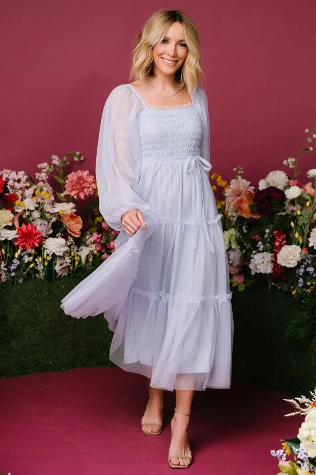 Women Katrina Tulle Maxi Dress Peri Blue Baltic Born The Guest Edit Women Katrina Tulle Maxi Dress Peri Blue Baltic Born The Guest Edit