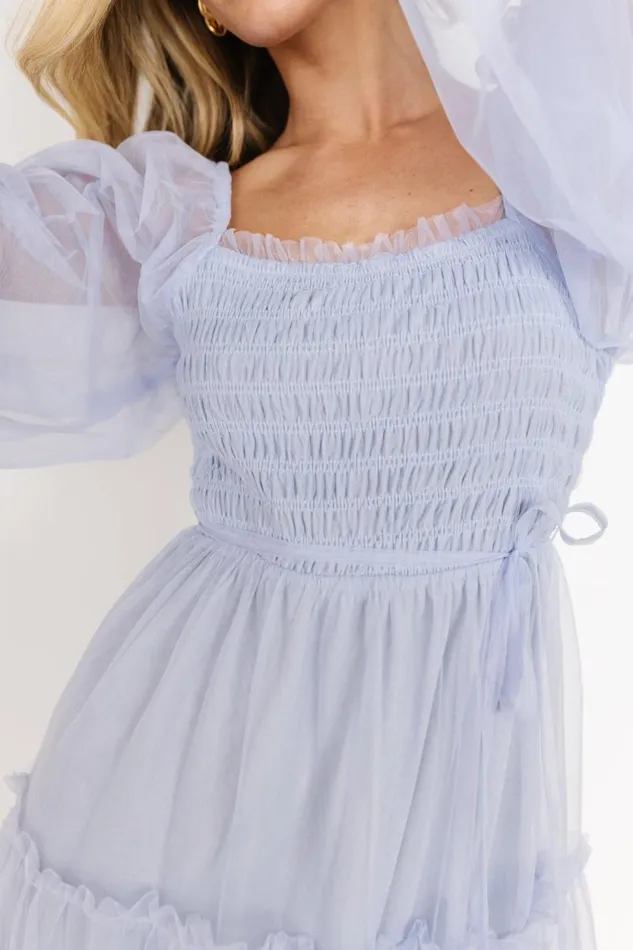 Women Katrina Tulle Maxi Dress Peri Blue Baltic Born The Guest Edit Women Katrina Tulle Maxi Dress Peri Blue Baltic Born The Guest Edit