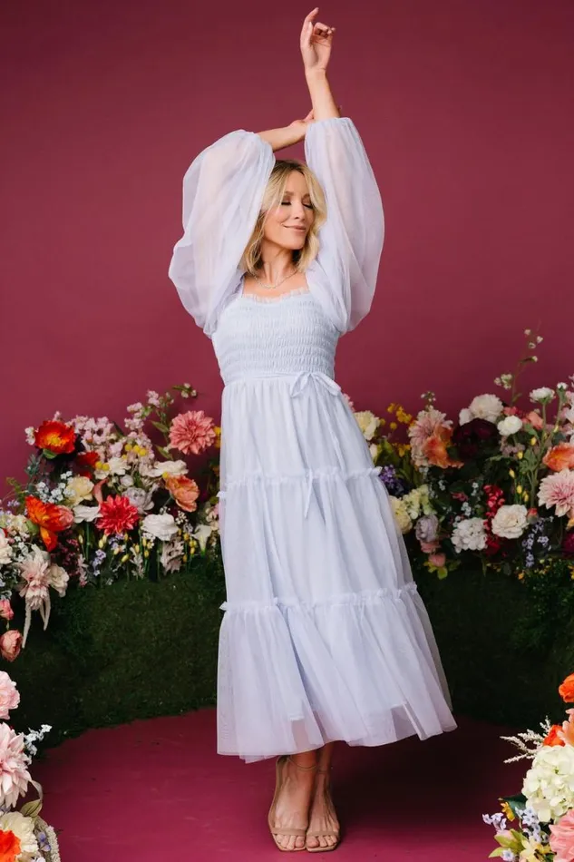 Women Katrina Tulle Maxi Dress Peri Blue Baltic Born The Guest Edit Women Katrina Tulle Maxi Dress Peri Blue Baltic Born The Guest Edit
