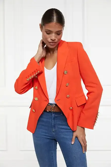 Women Knightsbridge Blazer Neroli Linen Holland Cooper Blazers