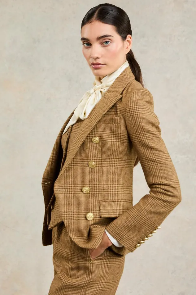 Women Knightsbridge Blazer Tawny Holland Cooper Tailoring