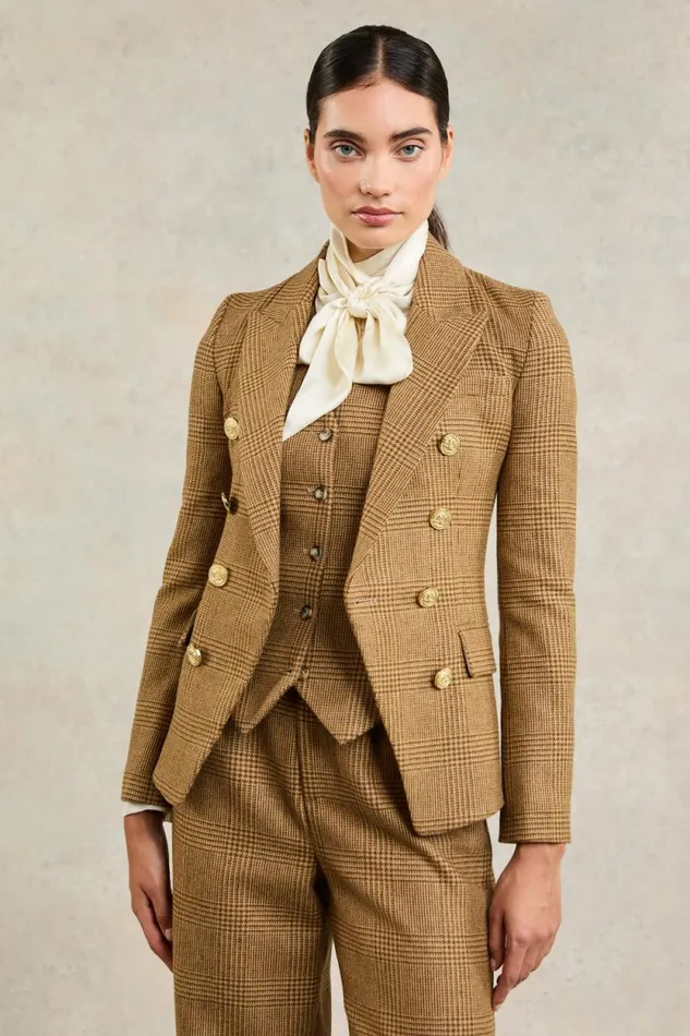 Women Knightsbridge Blazer Tawny Holland Cooper Tailoring