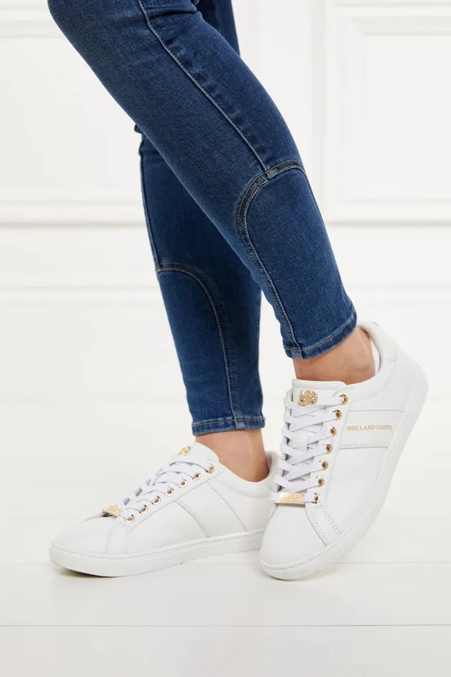 Women Knightsbridge Court Trainer White Holland Cooper Trainers Women Knightsbridge Court Trainer White Holland Cooper Trainers