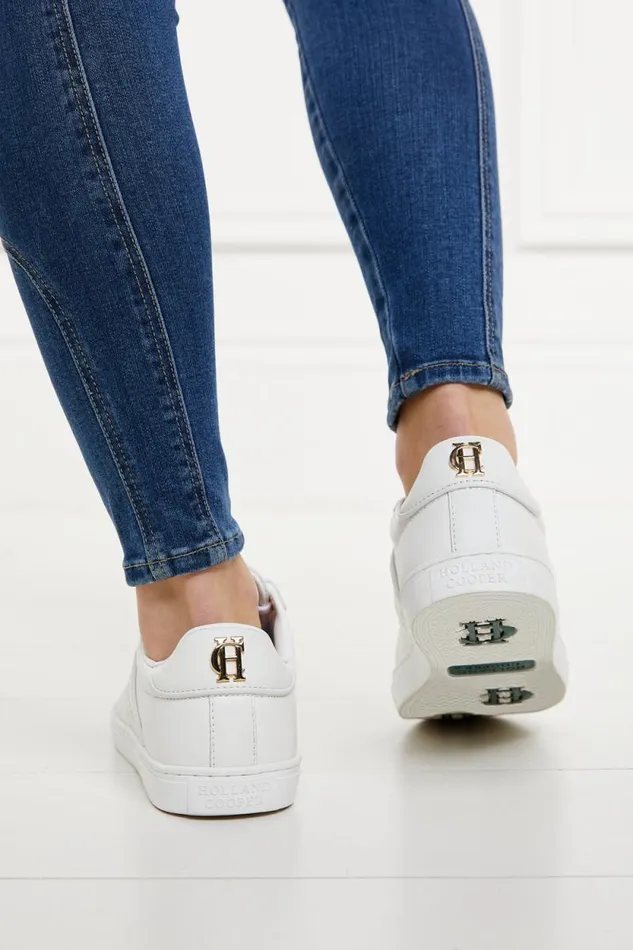 Women Knightsbridge Court Trainer White Holland Cooper Trainers Women Knightsbridge Court Trainer White Holland Cooper Trainers