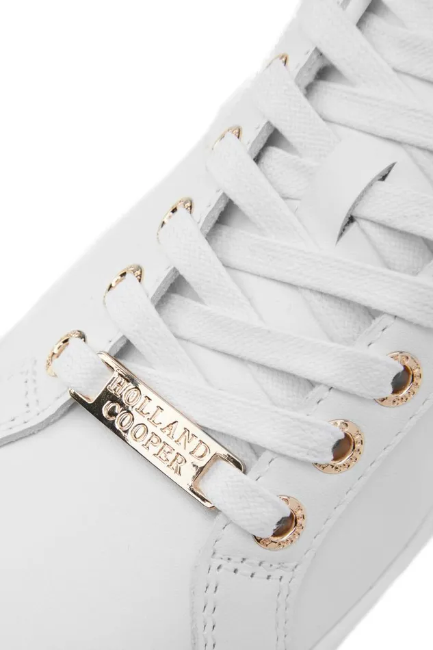 Women Knightsbridge Court Trainer White Holland Cooper Trainers Women Knightsbridge Court Trainer White Holland Cooper Trainers