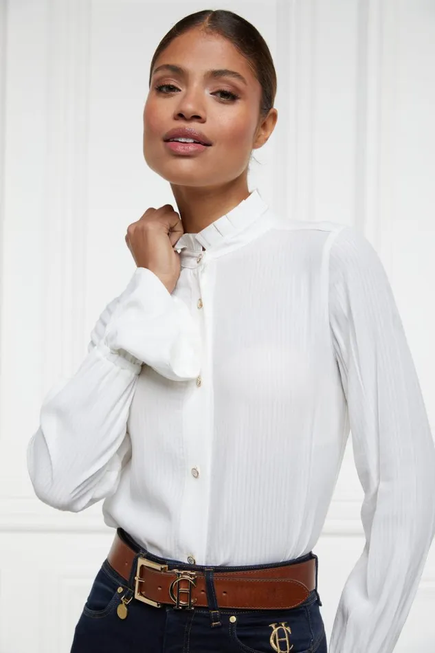 Women Lilibet Shirt White Holland Cooper Shirts and Blouses Women Lilibet Shirt White Holland Cooper Shirts and Blouses