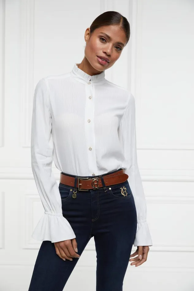 Women Lilibet Shirt White Holland Cooper Shirts and Blouses Women Lilibet Shirt White Holland Cooper Shirts and Blouses